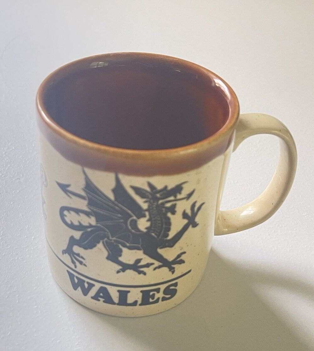 Wales Cymru Stoneware Coffee Mug CPM Ltd Great Britain